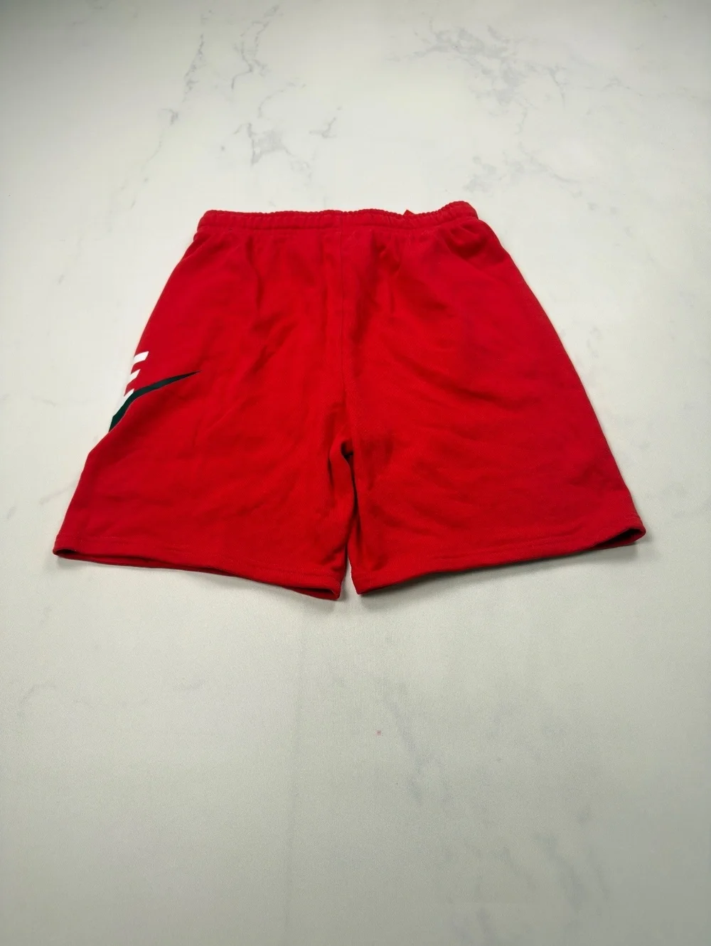 Nike Bold Athletic Shorts Red Modern Loose Fit - Boys XL+ Husky